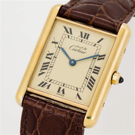 buy tank cartier must de cartier manual|cartier tank must interchangeable strap.